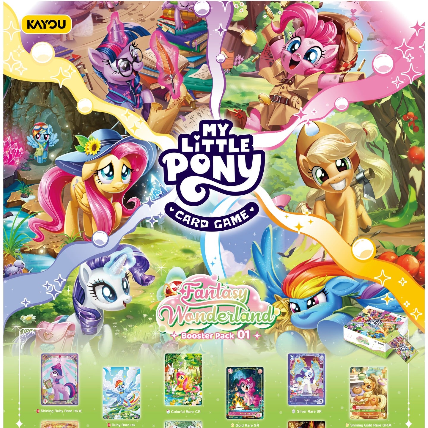 Kayou My Little Pony Fantasy Wonderland Booster Box - contents