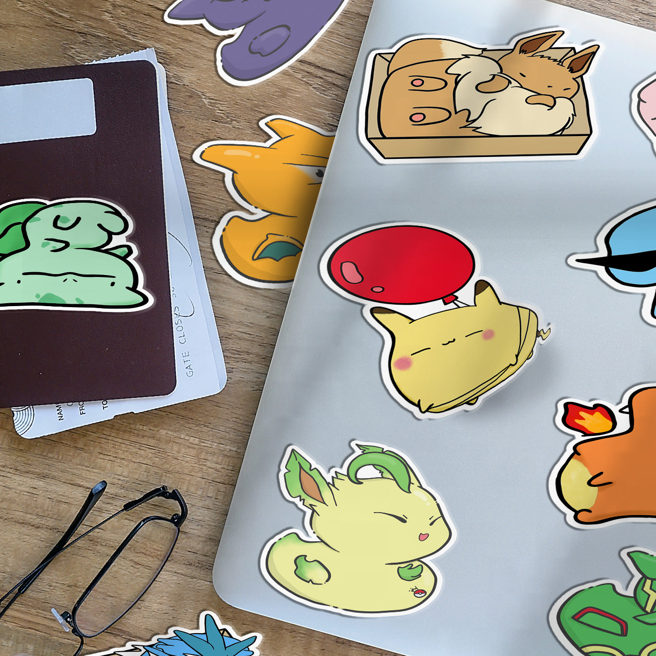 Pokemon Art Stickers