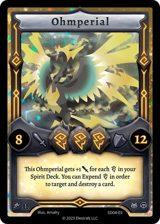 Elestrals - Starter Deck - Ohmperial First Edition