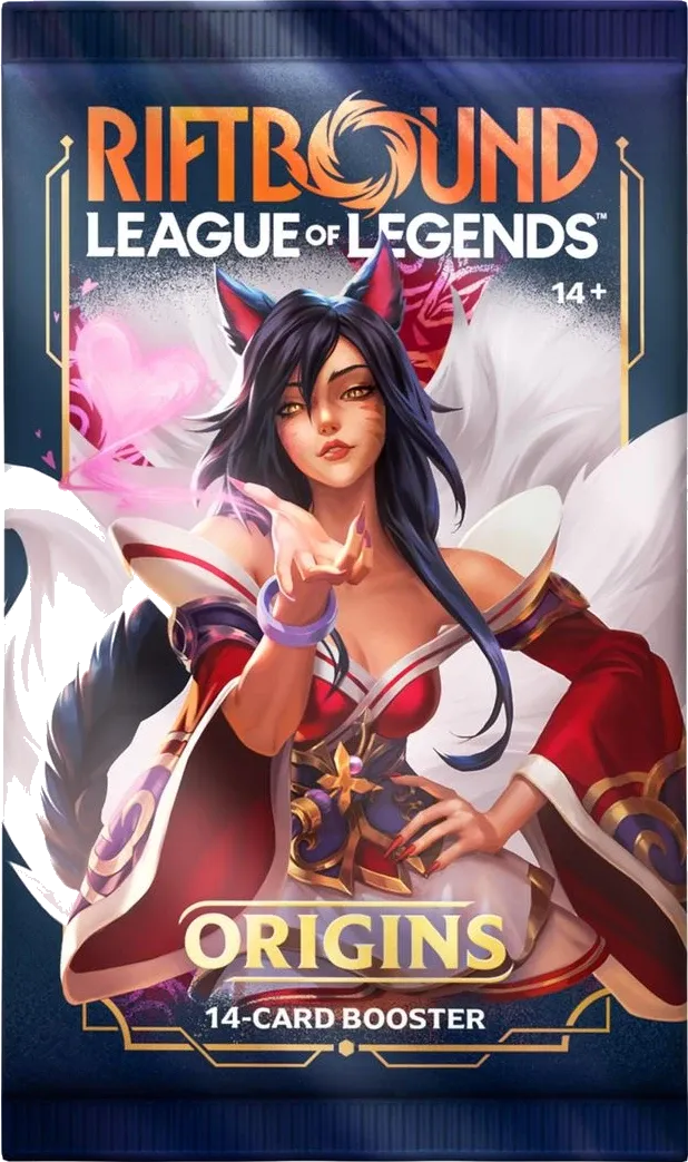 Riftbound Origins single booster pack - League of Legends TCG, 14 cards