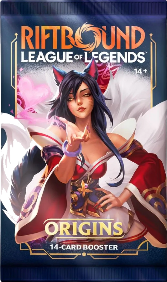 Riftbound Origins single booster pack - League of Legends TCG, 14 cards