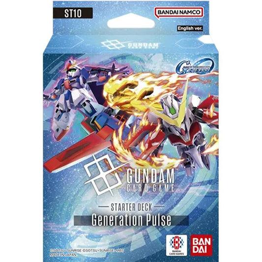 Gundam Card Game Starter Deck 10 Generation Pulse ST10 English box