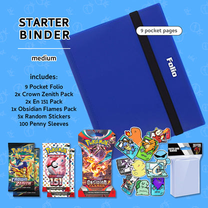 Pokemon Starter Binder Kit