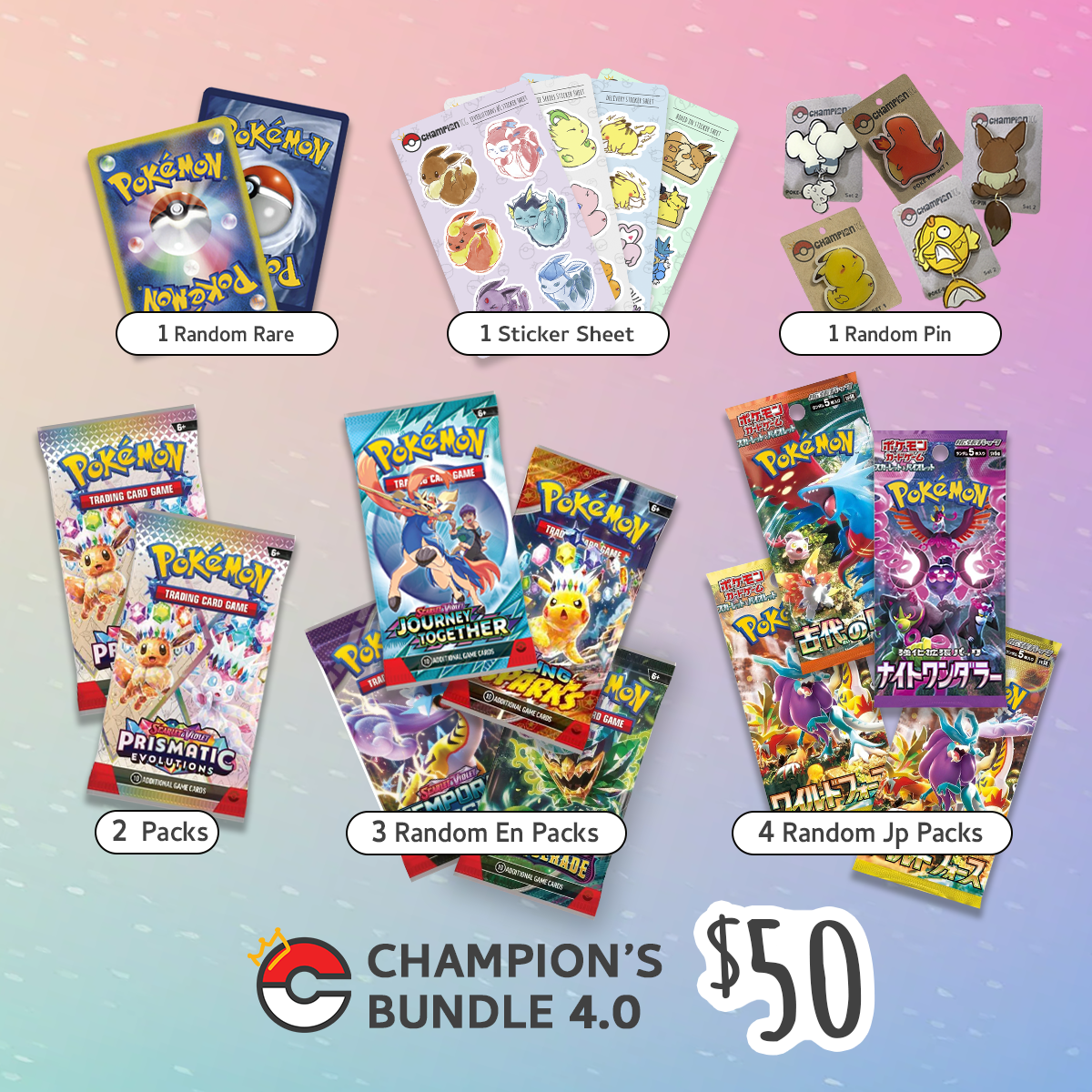 Pokemon Champion's Bundle V4.0