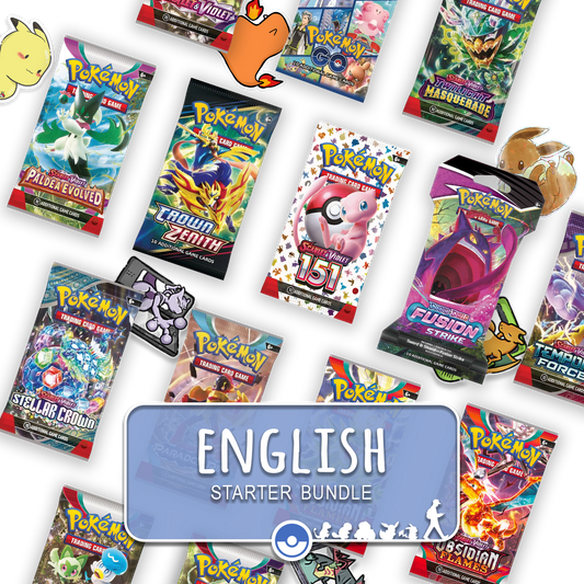 English Pokemon Starter Bundle