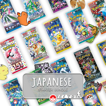 Japanese Pokemon Starter Bundle