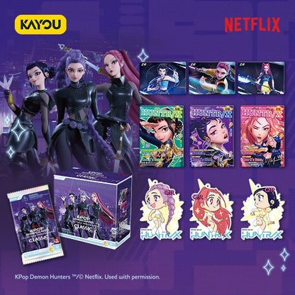 KPop Demon Hunters Classic Edition pack and sample cards