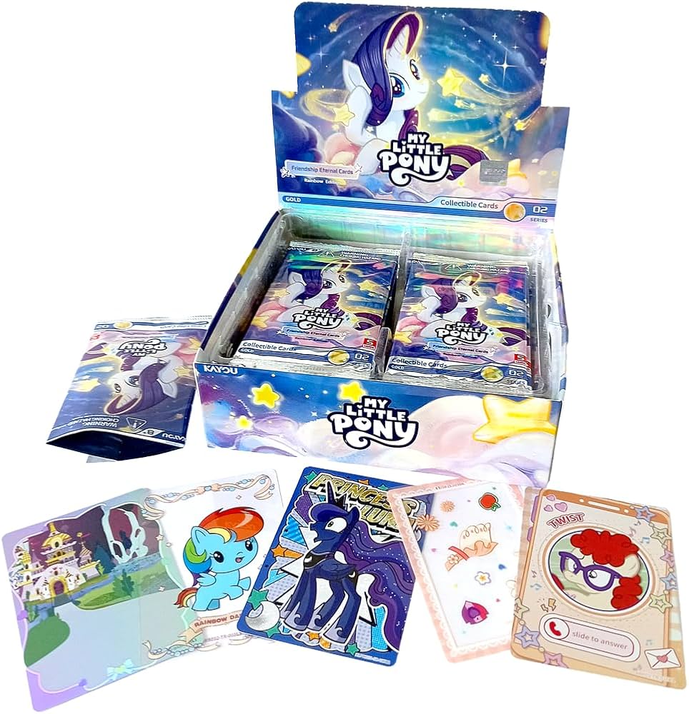 Kayou My Little Pony Friendship Eternal Rainbow Edition Booster Box - cards