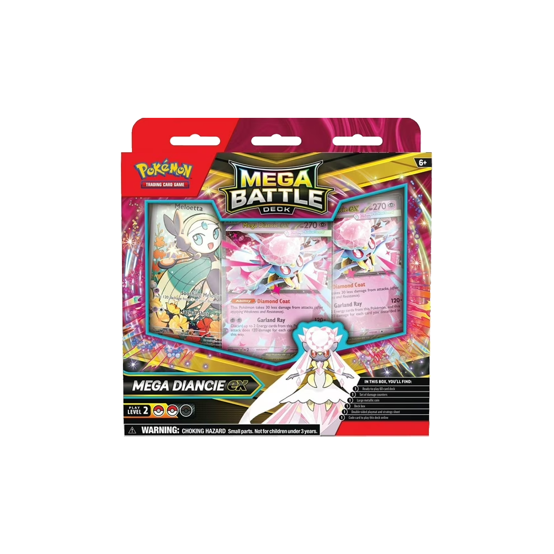 Mega Gengar or Mega Diancie League Battle Deck