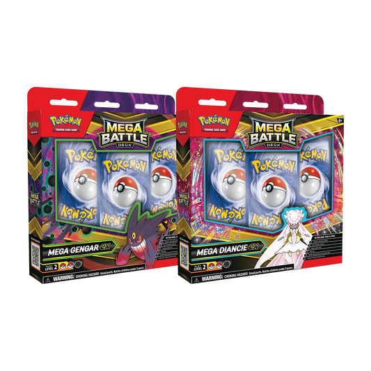 Mega Gengar or Mega Diancie League Battle Deck