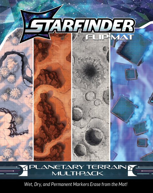 Starfinder RPG 2E: Flip-Mat - Planetary Terrain Multi-Pack