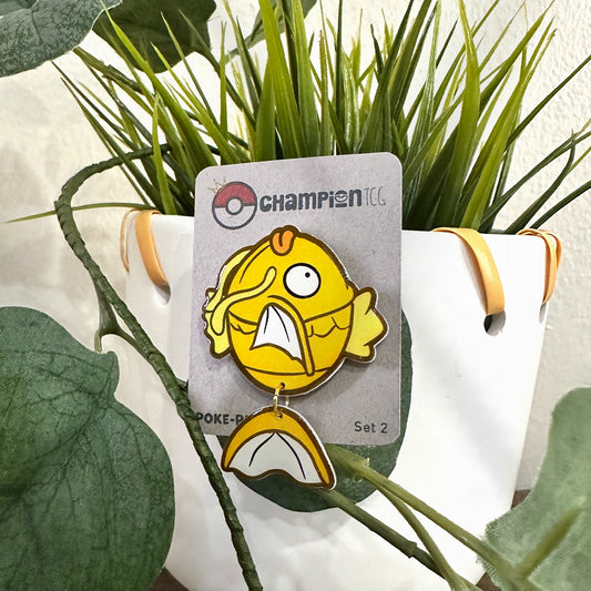 Magikarp Pin with Tail Shiny- Poke Pin Set 2