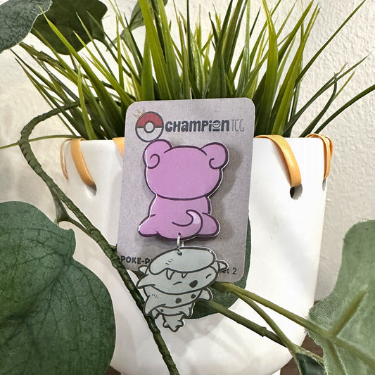 Slowbro Pin with Shell- Poke Pin Set 2