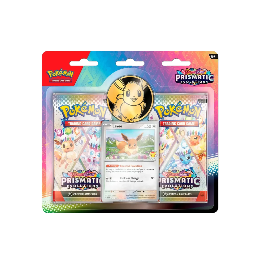 Prismatic Evolutions [English] 2 Pack Blister Pack Eevee