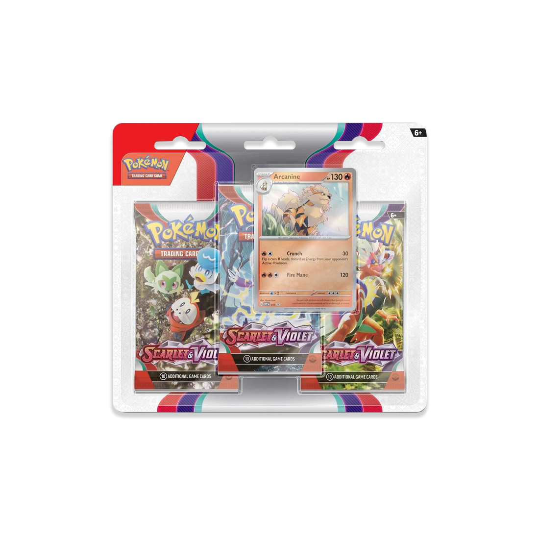 Scarlet & Violet [English] 3 Pack Blister