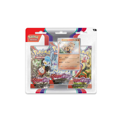 Scarlet & Violet [English] 3 Pack Blister