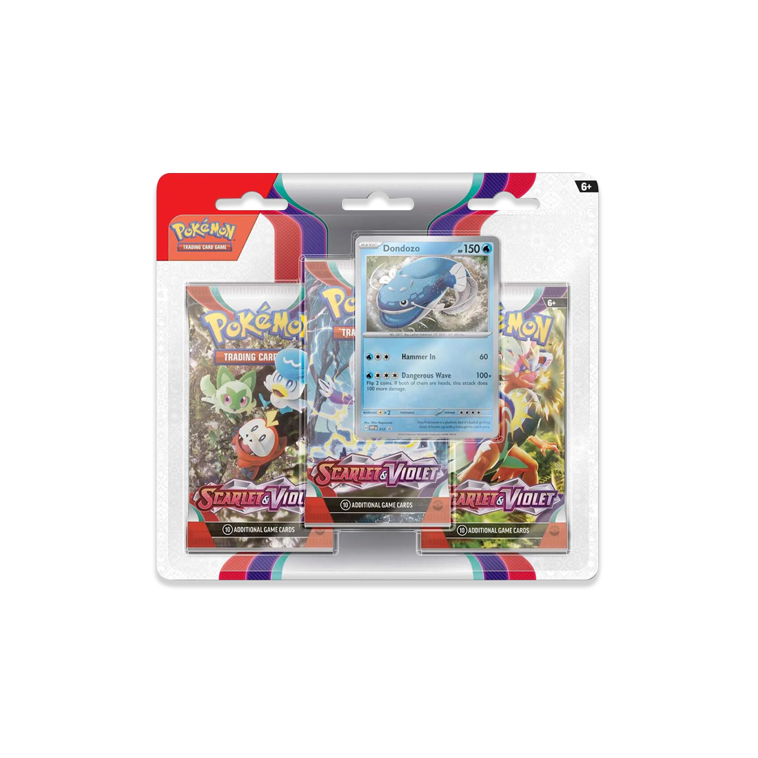 Scarlet & Violet [English] 3 Pack Blister