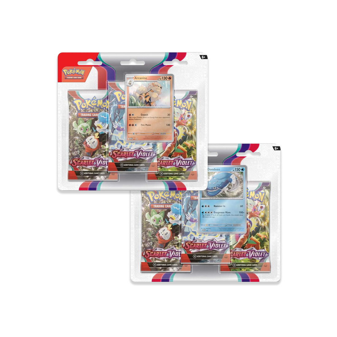 Scarlet & Violet [English] 3 Pack Blister