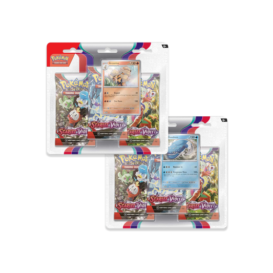 Scarlet & Violet [English] 3 Pack Blister