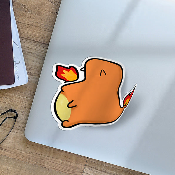 Charmander Ember Matte Vinyl Sticker