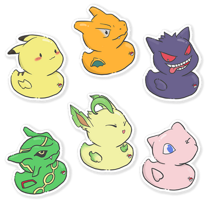 Pokemon Duckie Series