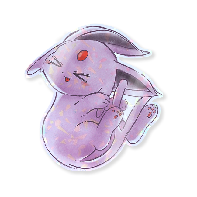 Pokemon Eeveelution Gem Holo Sticker Series