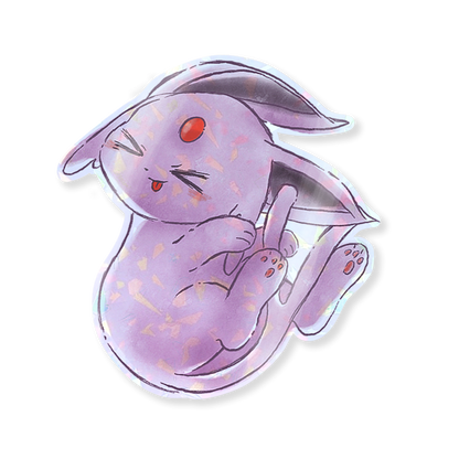 Pokemon Eeveelution Gem Holo Sticker Series