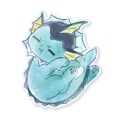 Pokemon Eeveelution Gem Holo Sticker Series