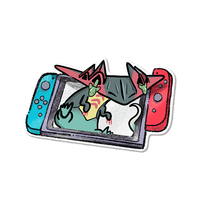 Pokemon Nintendo Switch Vinyl Sticker Series 1