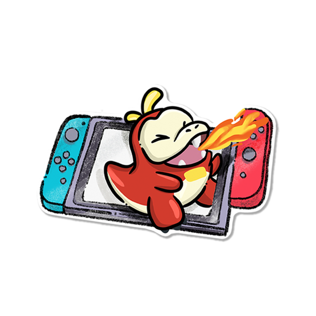 Pokemon Nintendo Switch Vinyl Sticker Series 1