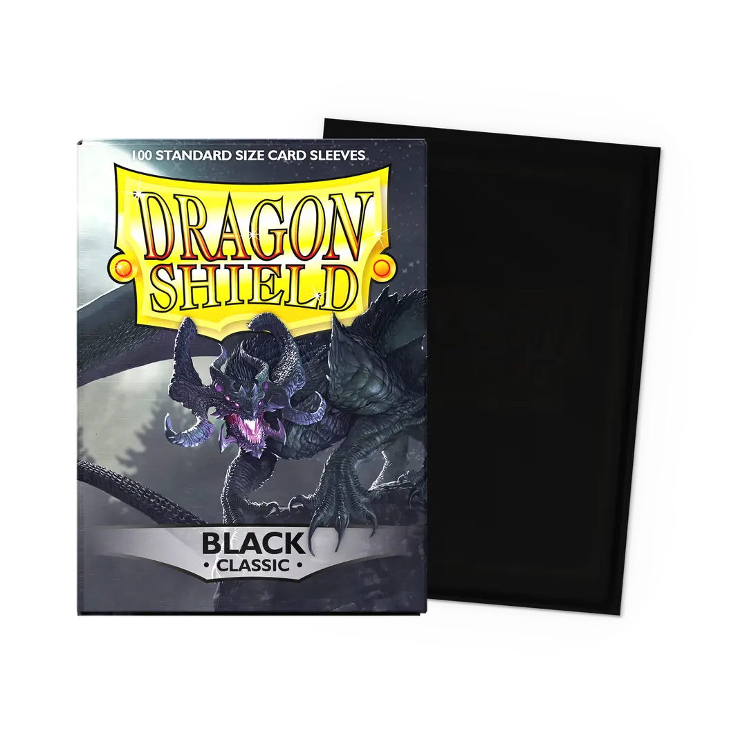 Dragon Shield 100 Sleeves Classic Black