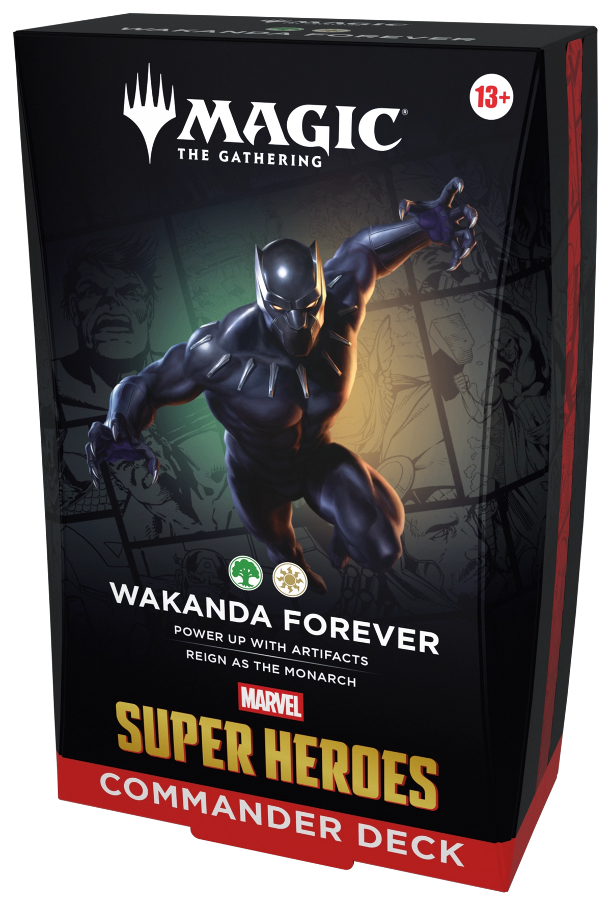 Wakanda Forever Commander Deck - Magic: The Gathering Marvel Super Heroes