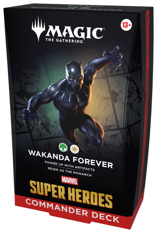 Wakanda Forever Commander Deck - Magic: The Gathering Marvel Super Heroes