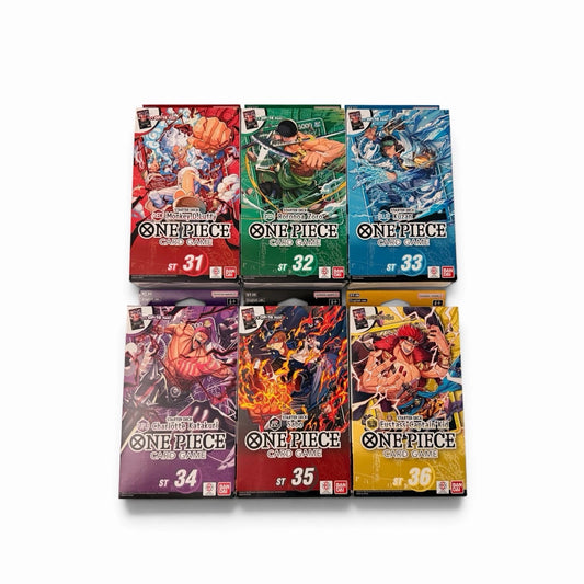 One Piece - Starter Deck ST31 - ST36