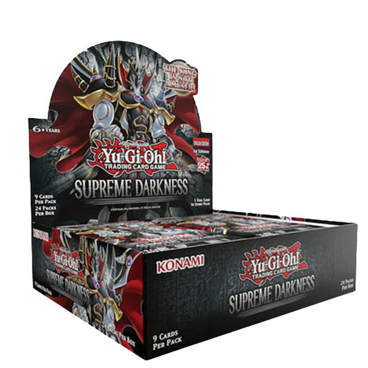Yugioh - Booster Box - Supreme Darkness Booster Box [1st Edition] - Supreme Darkness (SUDA)